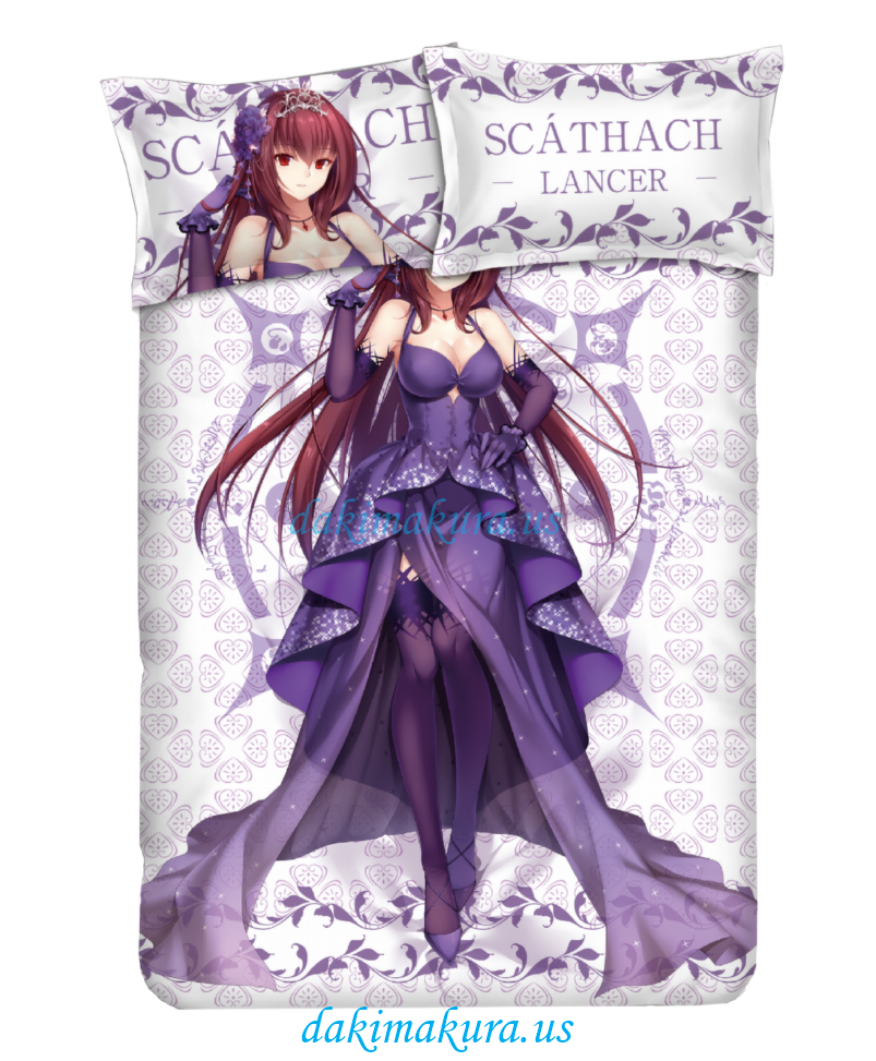 Scathach- Fate Japanese Anime Bed Sheet Duvet Cover with Pillow Covers